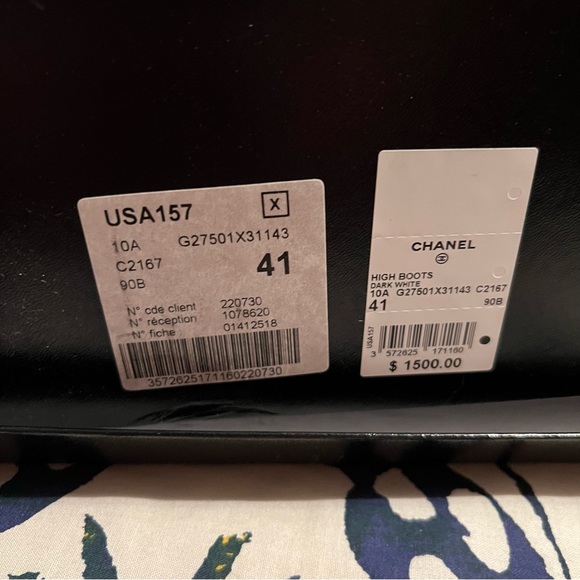 Chanel Knee-High Boots - Picture 10 of 12